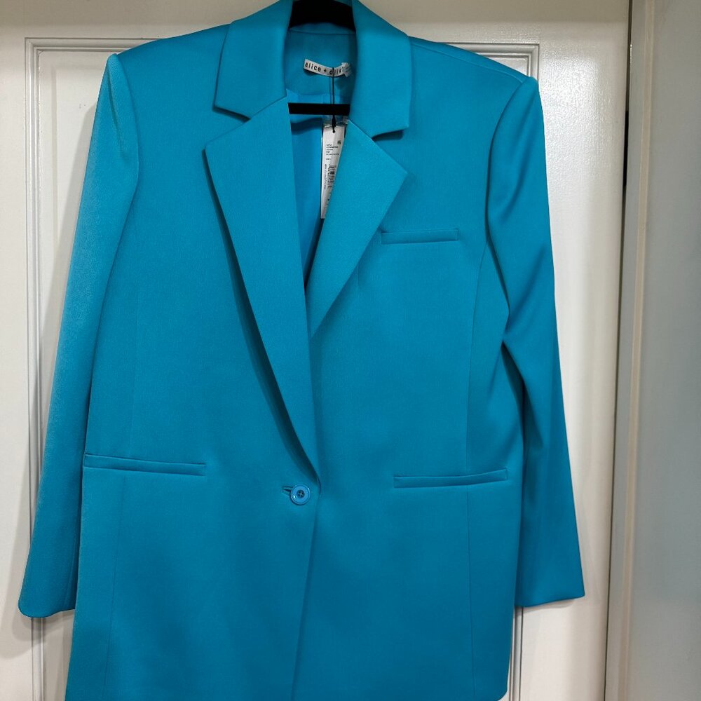 SALE New with Tags $595 Alice+Olivia Ocean Floor Jacket sz 6
